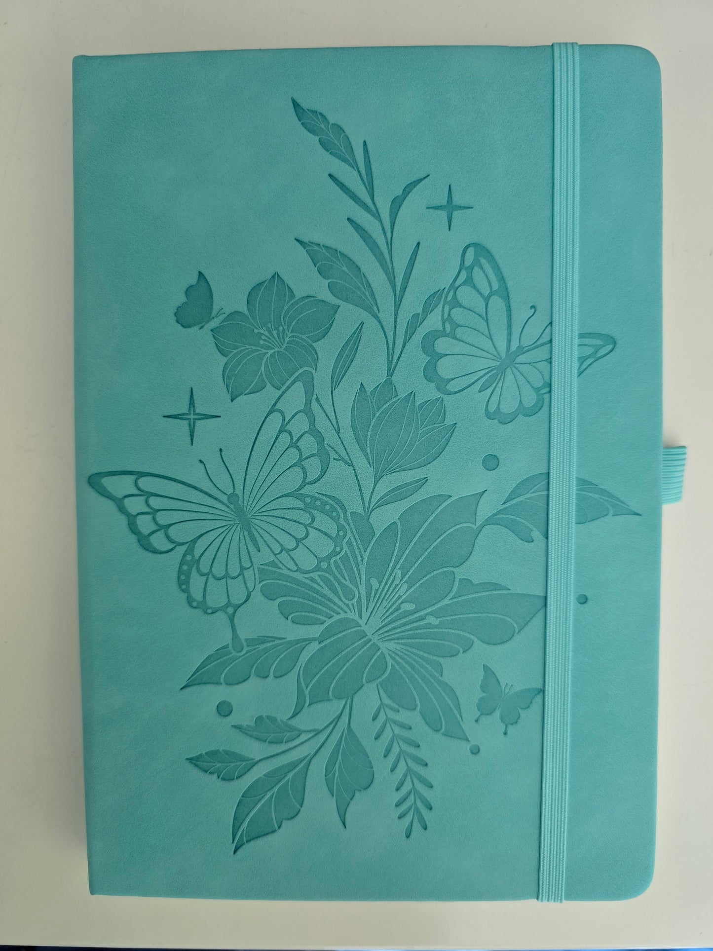 A5 Aqua Floral Journal- 20 Item Mystery Box