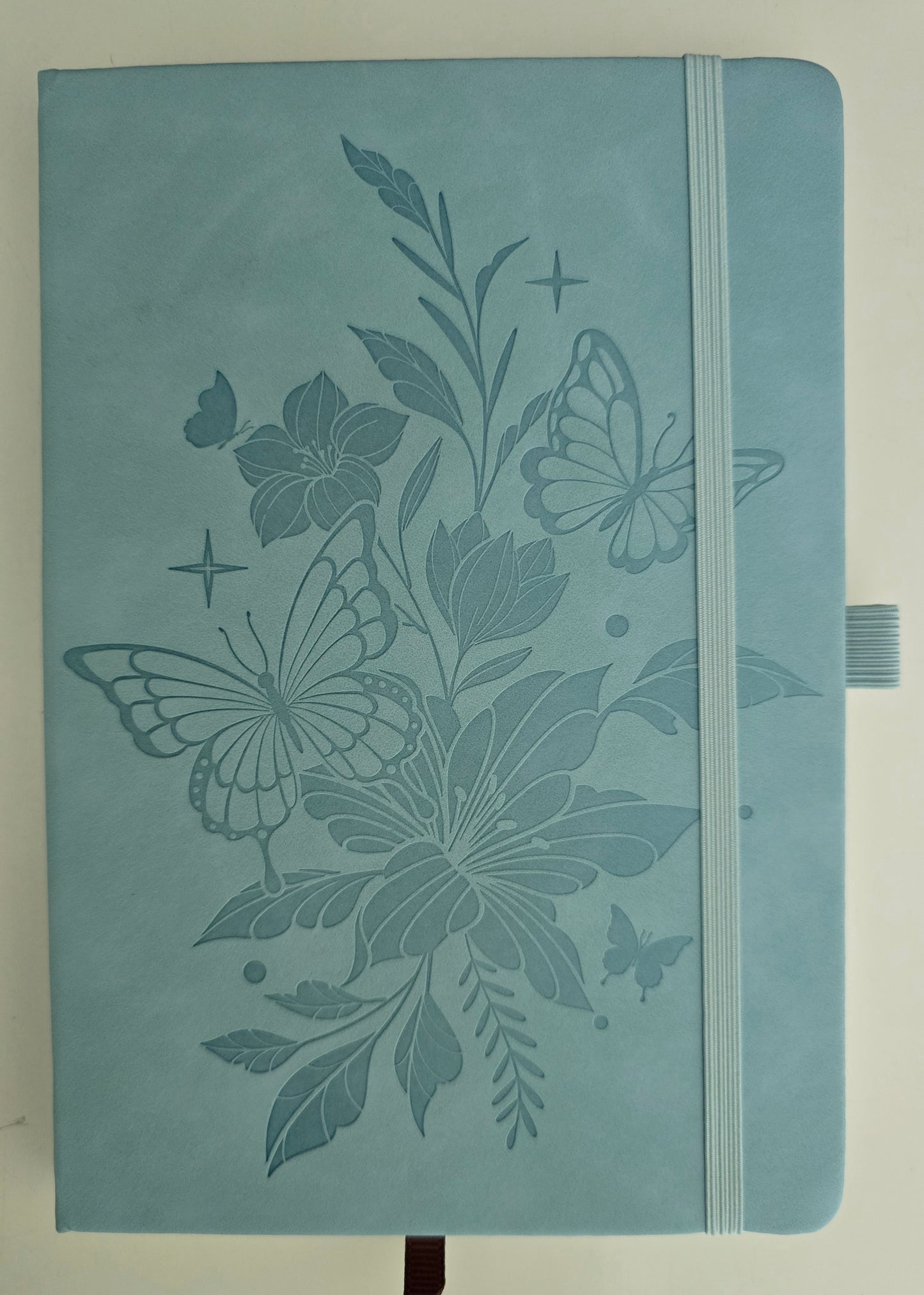A5 Lt. Blue Floral Journal- 20 Item Mystery Box