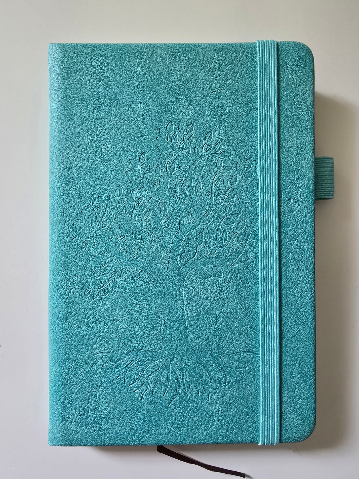 A6 Turquoise Tree Journal- 20 Item Mystery Box