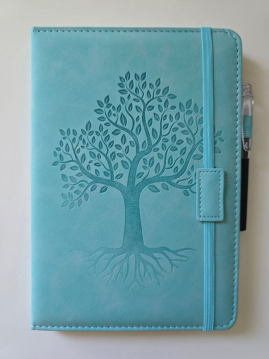 A5 Aqua Tree Journal- 20 Item Mystery Box