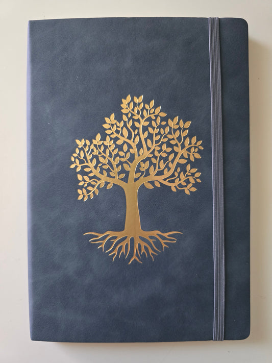 A5 Blue with Gold Tree Journal- 20 Item Mystery Box