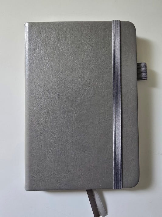 A6 Grey Shimmer Journal- 20 Item Mystery Box