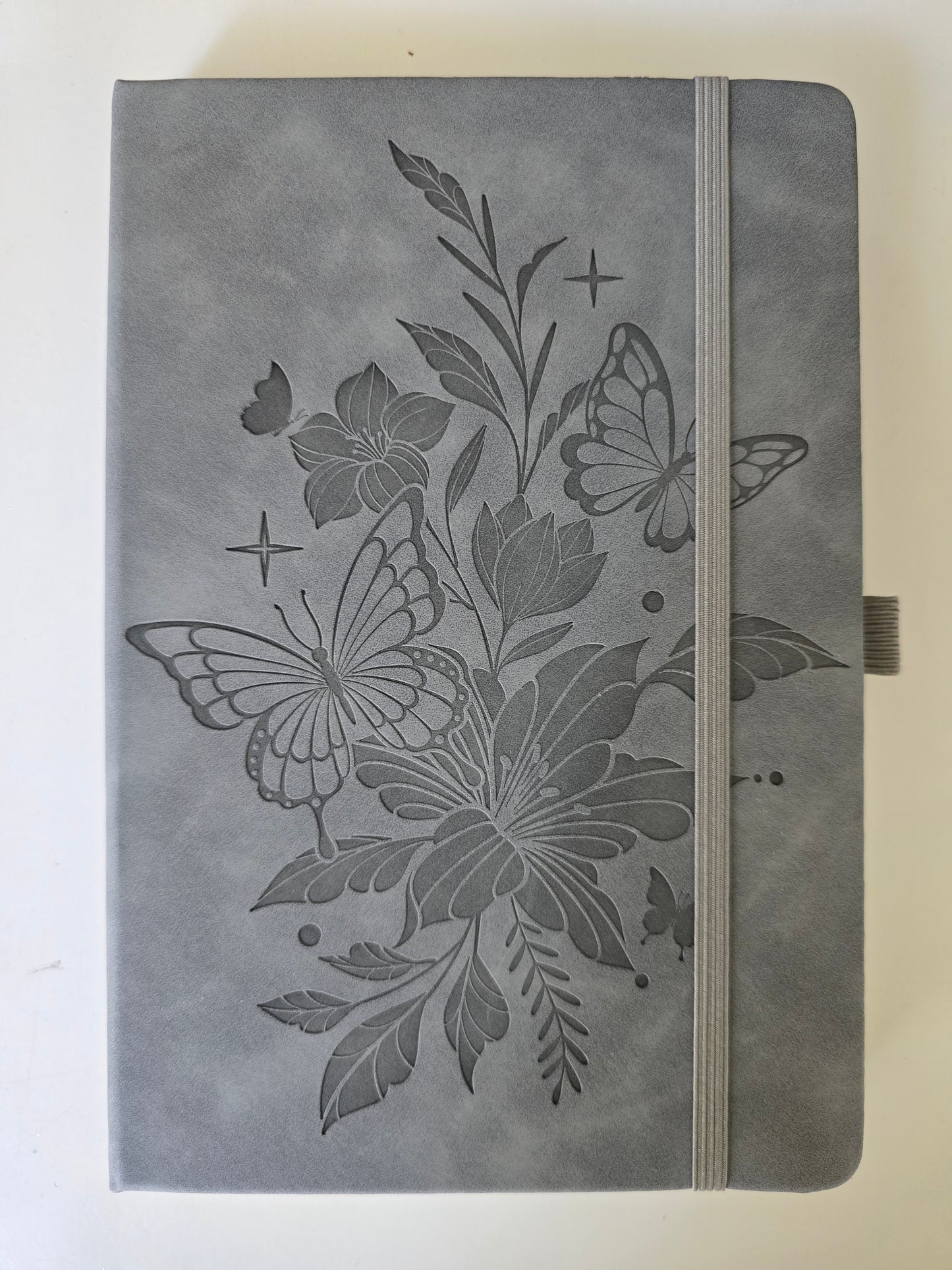 A5 Grey Floral Journal- 20 Item Mystery Box