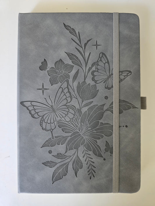 A5 Grey Floral Journal- 20 Item Mystery Box