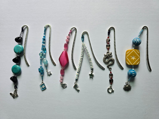 Beaded bookmarks