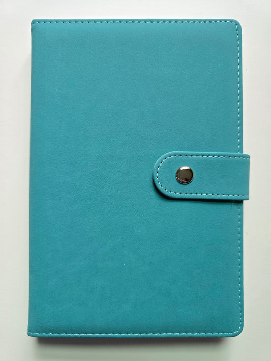 A5 Turquoise Journal w/Snap- 20 Item Mystery Box