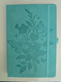 A5 Aqua Floral Journal- 20 Item Mystery Box